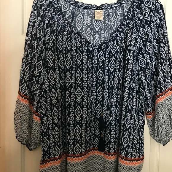 Faded Glory Boho Style Top - Picture 4 of 6